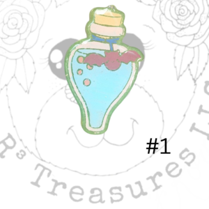 Batty Potion Bottle Keychain-Ornament-Magnet-Gift
