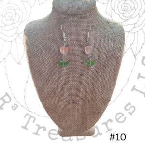 Flower Gardens and Butterflies -Earrings