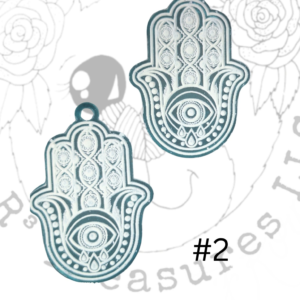 Hamsa Hands-Earrings- Keychain-Ornament-Magnet-Gift