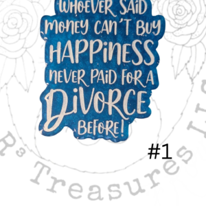 Divorce: Worth Every Penny- Keychain-Ornament-Magnet-Gift