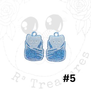 Purrrrrito of Cuteness-Earrings- Keychain-Ornament-Magnet-Gift