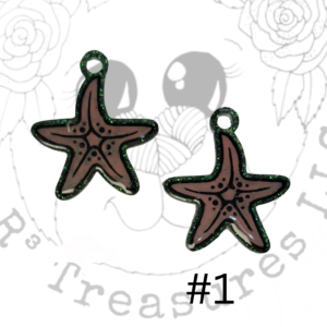 Starfish Earrings-Earrings- Keychain-Ornament-Magnet-Gift