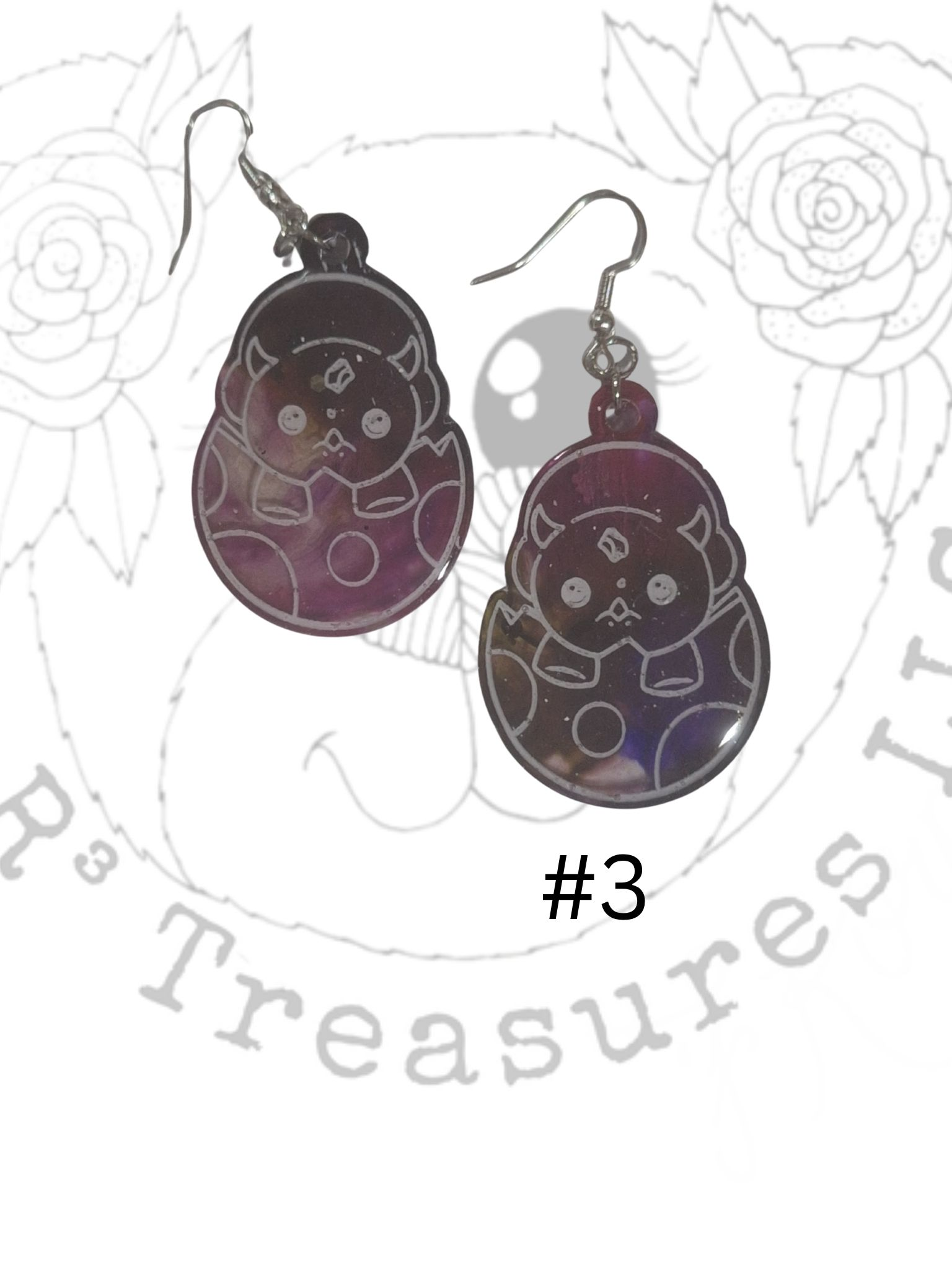 Cretaceous Cuties-Earrings- Keychain-Ornament-Magnet-Gift