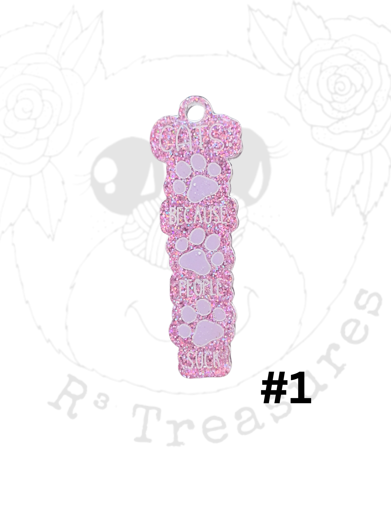 Paws Not People- Keychain-Gift